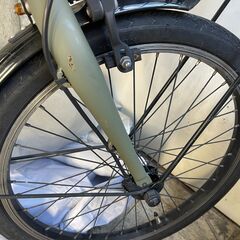 パナソニック 電動自転車 ベロスター・ミニ BE-ELVS072（マットオリーブ）の画像