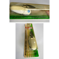 【新品未使用】Heddon クレージークロウラー WBE キャスパー ヘドン 名作ルアー ビンテージ 人気カラーの画像