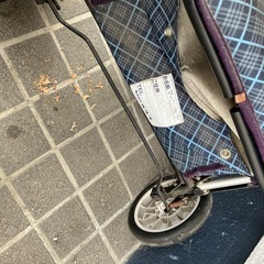 ショッピングカート/椅子　手押し車の画像