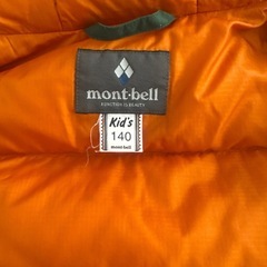 極美品！モンベル　ハスキーダウンコート　140cm の画像