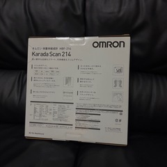 【新品未使用】体重計　オムロン　の画像