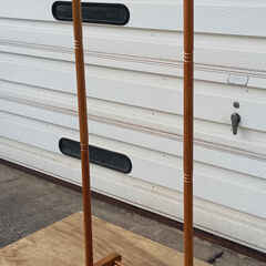 【木更津市民限定】木製ハンガーラック（2511-22）の画像