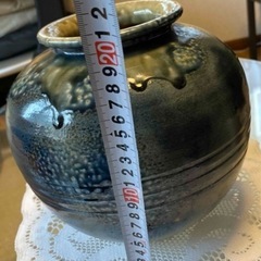 陶器　壺　鑑賞用陶器の画像