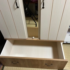 カントリー風　クローゼットの画像