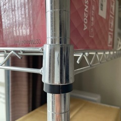 組み立て式の四段スチール棚 約180 x 90 x 45cmの画像