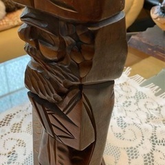 アイヌ木彫り　民芸品　
の画像
