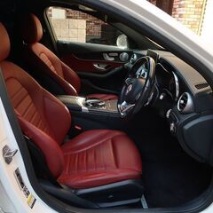 検査8年1月AMG C43 4MATIC ステーションワゴン 367PS/クランベリーレッドレザー/Burmesterサウンド/12.3インチナビ/地デジ/バックカメラ/ETCの画像