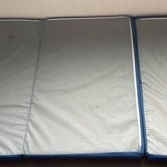 2枚　マットレス　マット　 三つ折り　シングル 幅97×奥行195×厚さ10cm の画像