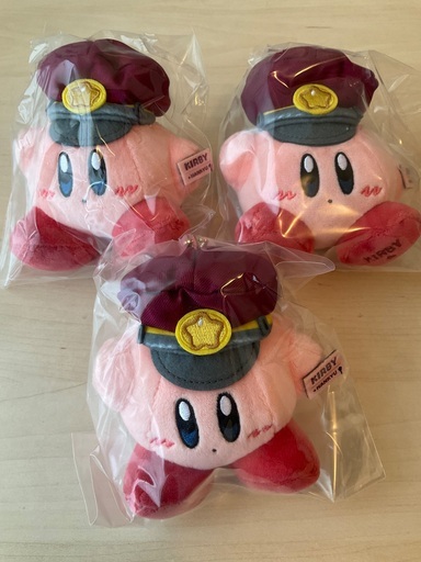 【新品未開封】星のカービィ 阪急電車 コラボ マスコット 3個セット カービィ ぬいぐるみ kirby 阪急 hankyu
