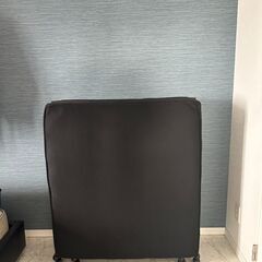 ベッド シングル 折りたたみベッド OTB-PSN ブラック　14段階のリクライニング　定価3万円の画像