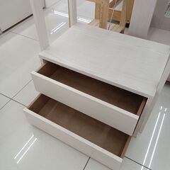 ★リユースのサカイ日立店★HJ8254  ハンガーラック ホワイト H134.5×D38×W60.5 クリーニング済み の画像