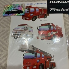 乗り物シール　の画像