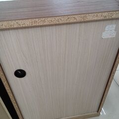 ★リユースのサカイ日立店★HJ8255 NITORI レンジ台 ブラウン H85.5×D38×W60 クリーニング済み の画像