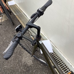 🚲店頭在庫40台🚲春日市🚲700Cクロスバイク🚲深緑色🚲SH I M A N O🚲V281006815🚲No342の画像