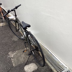 🚲店頭在庫40台🚲春日市🚲700Cクロスバイク🚲深緑色🚲SH I M A N O🚲V281006815🚲No342の画像