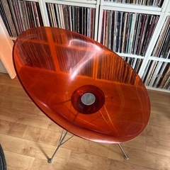 良品 カルテル イタリア kartell（カルテル）製のEros（エロエス）
エロエス　オレンジ　チェア　の画像