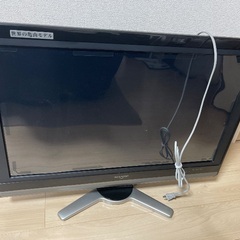 シャープ　AQUOS　液晶カラーテレビ　32インチの画像
