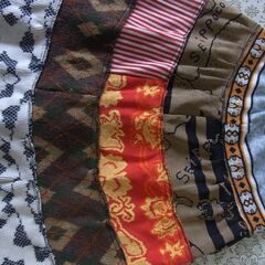 ニット　スカート　Mの画像