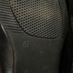 黒　レディース用　サイズ　24.5cmの画像