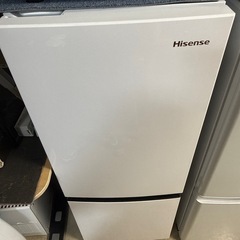 2021年　ハイセンス  冷蔵庫　154L 白
