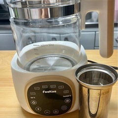 Feekaa 電気ケトル ガラス ケトル温度調節（±1℃） 保温機能付き の画像
