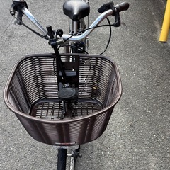 YAMAHA PAS natura 電動アシスト自転車 シティタイプ ネイビーの画像