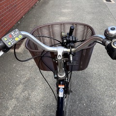 YAMAHA PAS natura 電動アシスト自転車 シティタイプ ネイビーの画像