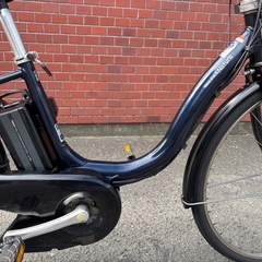 YAMAHA PAS natura 電動アシスト自転車 シティタイプ ネイビーの画像