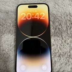 iPhone 14pro 128gb ゴールド　SIMフリー新品の画像