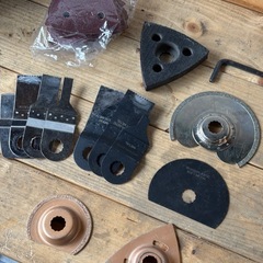 電動工具　万能　マルチツールキット　まだ綺麗ですの画像