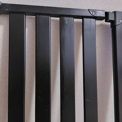 KATOJI ベビーゲート 黒 取付幅 76～86cm ②の画像