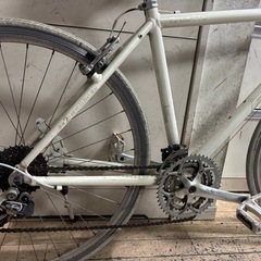 FUJI PALETTE フジのクロスバイク ホワイトの画像