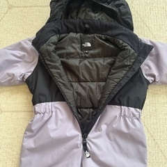 ノースフェイス　スノーワンピース　80 ラベンダーの画像