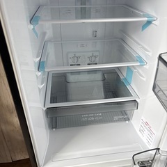 お買い得！！　三菱 2ドア ブラック 冷蔵庫 スリム幅 国産 高年式の画像