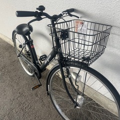 10J31 シティサイクル２７　オートライト付き　自転車専門店の中古車です★　【消費税込み・防犯登録６００円込み】の画像