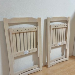 チェア2脚の画像