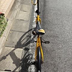 配送🉑SMT 折りたたみ自転車 20インチ　イエローの画像