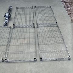 スチールラック２点の画像