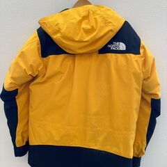 A-531【リユースのサカイ野々市店】NORTH FACE ダウンジャケット イエロー ND91930の画像