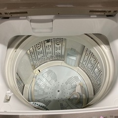 リユース倉敷、洗濯機8キロ、ホワイト✖️グレー、日立、BW-V80E、2019年製の画像