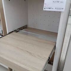 ★リユースのサカイ日立店★HJ8257  レンジ台 ベージュ H128.5×D45×W60 クリーニング済み の画像