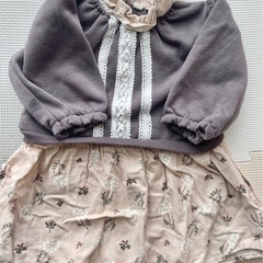 長袖　裏起毛　80〜90 おまけ付きの画像