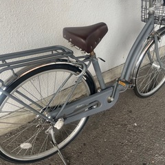 １０J27　ホームサイクル２６サイズ　３段変速オートライト付き　自転車専門店の中古車です★　【消費税込み・防犯登録６００円込み】の画像