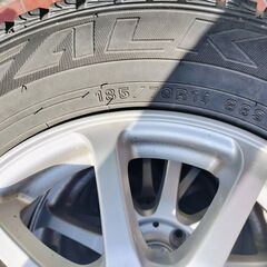 ホンダフリードで使っていたスタッドレスタイヤ4本・FALKEN「ESPIA W-ACE」185/70R14 88S【3シーズン使用】の画像