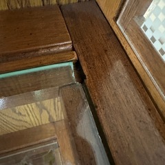 【ドリーム川西店御来店限定】☆ジモティー見たよ♪割引☆アンティーク家具　カップボード／クリーニング済み【2125560000033317】の画像