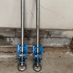 アルミ脚立用伸縮補助脚（角フレーム脚立専用）の画像