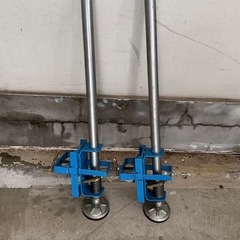 アルミ脚立用伸縮補助脚（角フレーム脚立専用）の画像