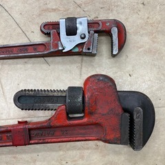 【まとめ】HIT DELUXE パイプレンチ2本セットの画像