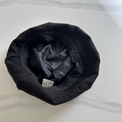 ベレー帽(黒の画像