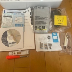 ブラザーミシンPS202  1回のみの使用の画像